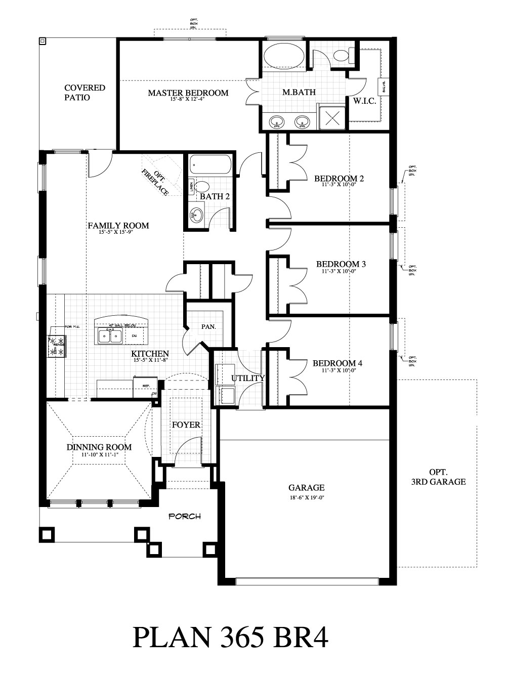 Plan 365C Saratoga Homes Austin
